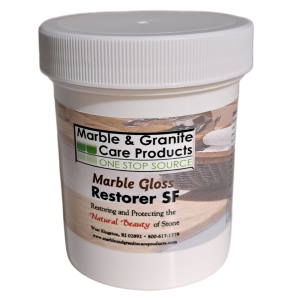 Marble Gloss Restorer SF 4 oz special formula marble polish jar