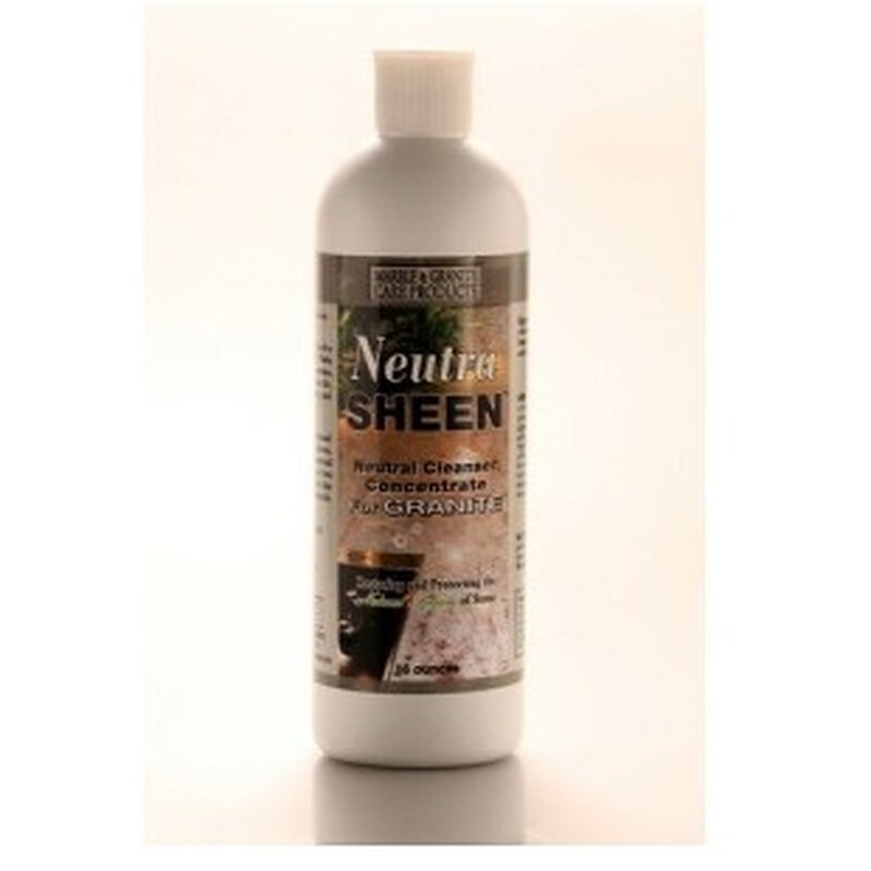 NeutraSheen for Granite - 16 Ounce Size 1 Granite cleaner 16 oz NeutraSheen for Granite concentrate bottle