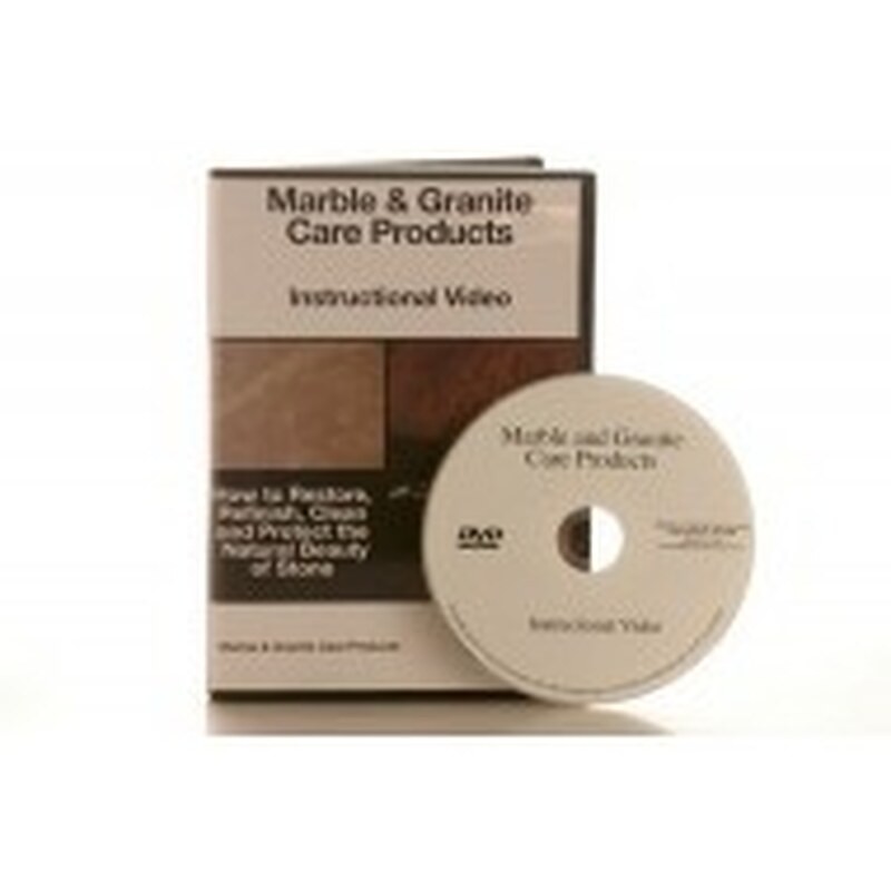 Instructional DVD 1 Instructional DVD for marble grout and stone care projects