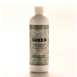 Marble cleaner 16 oz NeutraSheen for Marble concentrate bottle