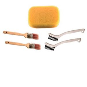Marble grout cleaner kit, stone-safe grout cleaning set