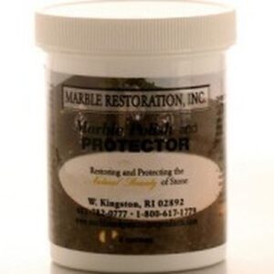Marble polish protector 8 oz jar for sealing and protecting marble