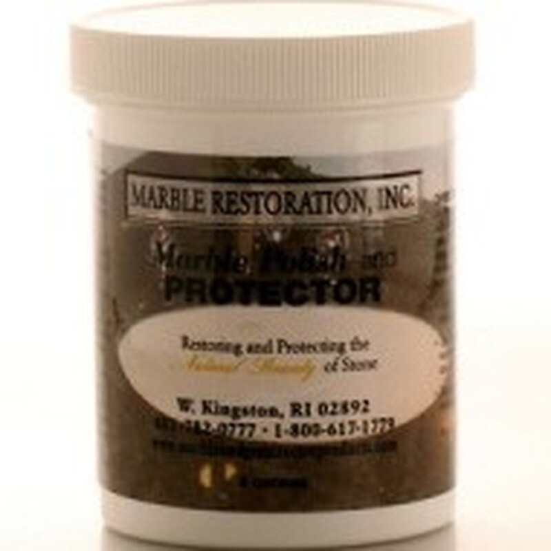 Marble Polish & Protector 8oz 1 Marble polish protector 8 oz jar for sealing and protecting marble