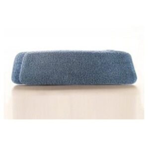 Microfiber floor pads pair for scratch-safe stone cleaning