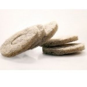 Polishing pads 17 inch, package of 5 for floor machines