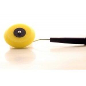 Polyfoam applicator rotating roller for grout sealer